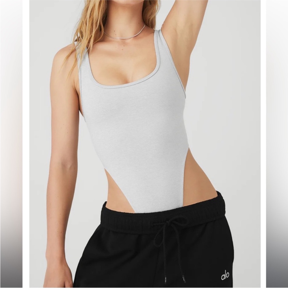 Alo Yoga Airbrush high-leg bodysuit Alo Yoga-yoga
